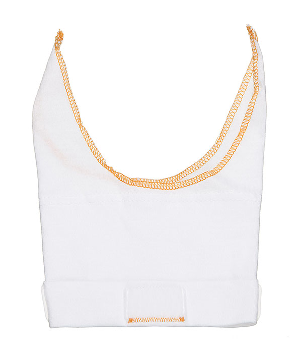 nFlow CosyFit, gorro para bebés, naranja claro, talla 4 (30 - 32 cm)