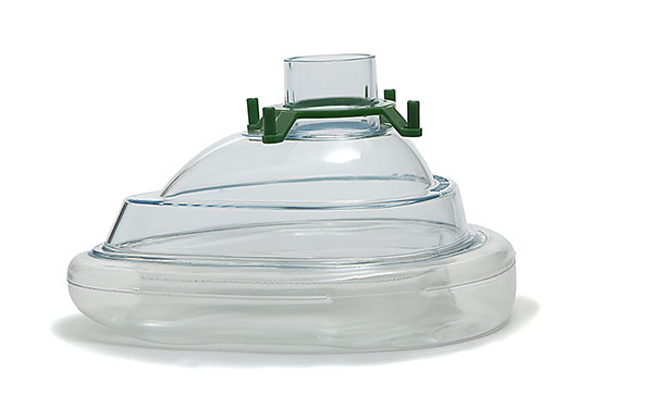 Economy, mascarilla de anestesia, tamaño 4, adulto mediano, 22F