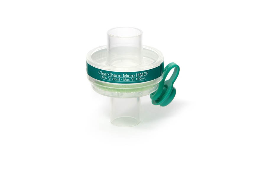 Clear-Therm™ Micro HMEF con luer port 