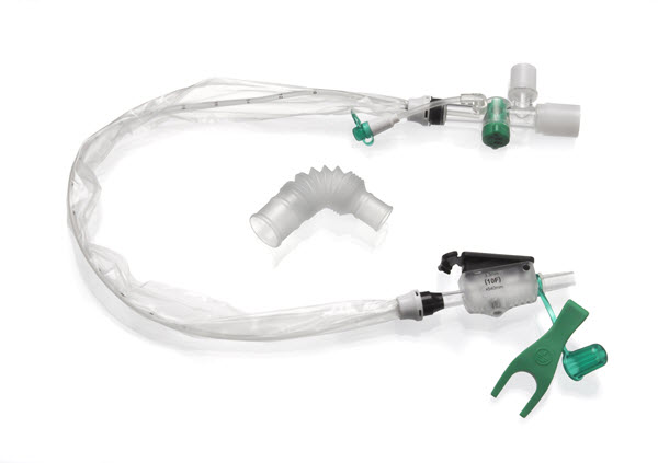 Trachseal™ sistema de succión cerrada endotraqueal para adultos, 72 horas, tamaño F10